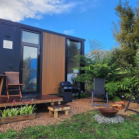 Cozy Cabin2 With Outdoor Bath At Dairy Flat Farm Waitoki Eksteriør bilde
